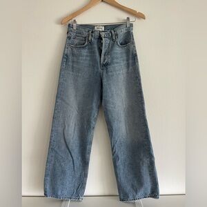 Agolde REN Jeans High Rise Wide Leg disclosure wash